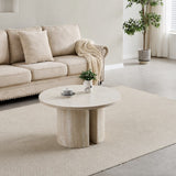 Table basse victoria travertin