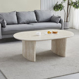 Table basse Josephine travertin